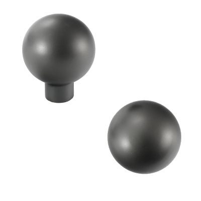 AOBITE 2-Pack Gray Cabinet Knobs, Style B