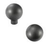 AOBITE 2-Pack Gray Cabinet Knobs, Style B view 1