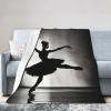 Ballerina Dance Ultra-Soft Flannel Fleece Blanket for Bed, Sofa, Camping, Movie Nights, and Travel view 1