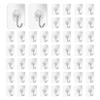 JurciCat 50-Pack Extra-Strong Self-Adhesive Hooks view 1