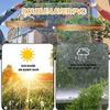 Transparent Waterproof Tarpaulin, 420 g/m² PVC, with Rope and Cable Ties view 4