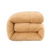 XHDZSW Sherpa Winter Quilt, Plush and Warm, Camel, 2 x 2.3 m (3.5 kg) view 1
