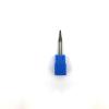 easyhaha 2-Flute R0.5–R2.0 CNC Ball Nose End Mill, HRC50-Coated Shank Cutter for Metal Surface and Slot Machining (1 pc, R0.75 × 4D × 50L, 2T) view 1
