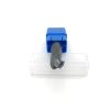 easyhaha 2-Flute R0.5–R2.0 CNC Ball Nose End Mill, HRC50-Coated Shank Cutter for Metal Surface and Slot Machining (1 pc, R0.75 × 4D × 50L, 2T) view 3