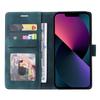 OKZone Case Compatible with Samsung Galaxy A32 4G, Flip Cover with Stand, Card Slots and Wallet, 360-Degree Shockproof Premium Leather Case, Green view 3