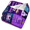 21st Birthday Gifts for Girls, Personalized Message Blanket, Fuzzy Throw Blanket 220 x 220 cm, Gifts for a 21-Year-Old Daughter, Sister, or Girlfriend view 3