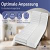 Matratzenheld 7-Zone Wellness Mattress 90 x 200 cm, H3 (80–100 kg), 18 cm view 2