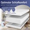 Matratzenheld 7-Zone Wellness Mattress 90 x 200 cm, H3 (80–100 kg), 18 cm view 3