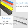 MKYOKO Door Threshold Ramp for Wheelchairs and Robot Vacuums, Cuttable, Red, 8 × 2.5 cm (3.1 × 1 in) view 3
