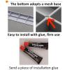 MKYOKO Door Threshold Ramp for Wheelchairs and Robot Vacuums, Cuttable, Red, 8 × 2.5 cm (3.1 × 1 in) view 4