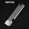Titanium Pry Bar with Bottle Opener for Outdoor Camping view 3