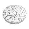 BONDIJ Cute Dinosaur Round Stretch Chair Cover view 1