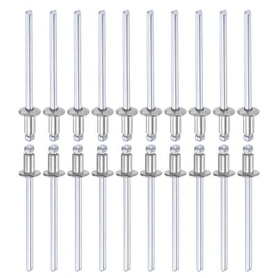 DTGN 3.2 mm x 6 mm Blind Rivets, 50-Pack, 304 Stainless Steel