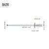 DTGN 3.2 mm x 6 mm Blind Rivets, 50-Pack, 304 Stainless Steel view 2