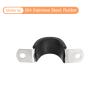22-Pack 22 mm Rubber-Padded Stainless Steel Cable Clamps view 4
