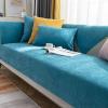 YWQJL L-Shaped Velvet Sofa Cover, Non-Slip Pet Couch Protector, #19, 70 x 210 cm view 1