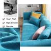 YWQJL L-Shaped Velvet Sofa Cover, Non-Slip Pet Couch Protector, #19, 70 x 210 cm view 2