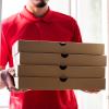 10-Pack 7 x 7 in Mini Pizza Boxes, Square Corrugated Cowhide Paper, Brown view 4