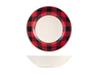 H&H Scotland 18-Piece Stoneware Dinnerware Set, Christmas Holiday view 4