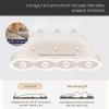 LXURY Japanese Thick Futon Mattress Tatami Mat Foldable Roll-Up Floor Mattress, 005, 120 × 200 cm view 2