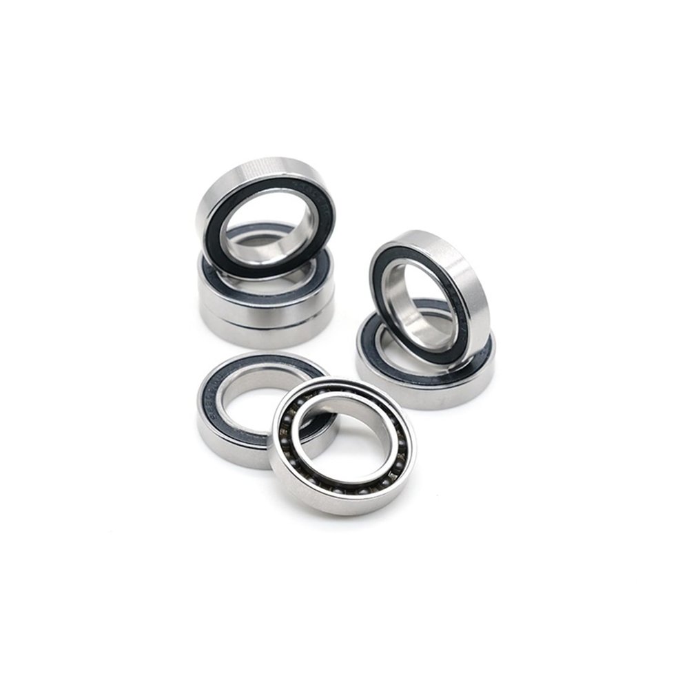 UAMOU 1-Piece S6802-RS Stainless Steel Hybrid Ceramic Bearing 15 x 24 x 5 mm ABEC-9 Bicycle Bottom Bracket Replacement Part Cheerfully