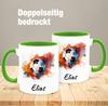 325 ml Football Mug, Light Green – Gift for Football Fans view 4