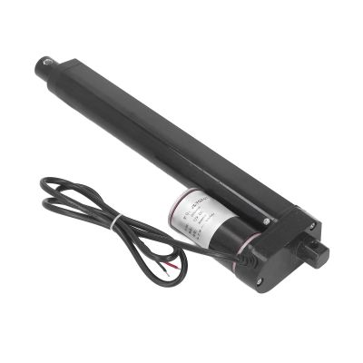 Powerful 24 V Aluminum Alloy Electric Linear Actuator, 200 mm Stroke, IP65, for Sofa, Bed, Desk, and Furniture Automation