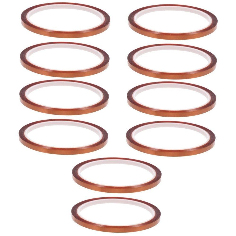 Mobestech 10-Roll Heat-Resistant Sublimation Tape for Heat Presses