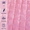 Velvet Bed Skirt and Quilted Fitted Sheet Set, Color #12, 180 × 220 cm view 3