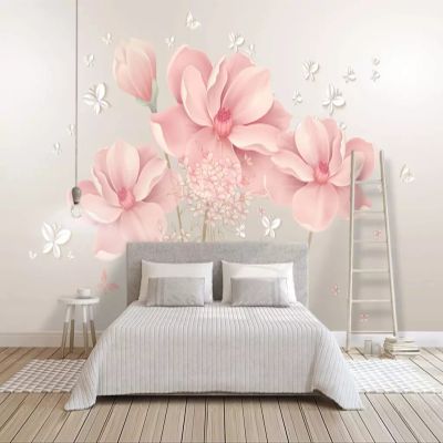 Fresh Flower Simple Photo Wallpaper