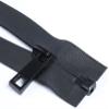 Metal Jacket Zipper, Two-Way Open-End Waterproof Zipper for Sportswear, 27.56–59.05 in view 3