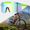 Paowsietiviity 5-Piece Anti-Shock Outdoor Cycling Sunglasses, Style I view 2