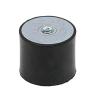 WUDOLI Low-Noise M6 Rubber Vibration Mount, 25 x 25 mm view 3