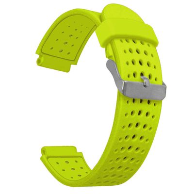 BANDKIT Silicone Replacement Band for Garmin Forerunner 235/220/230/620/630/735, Agate