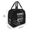 KWQDOZF Science It's Like Magic But Real Insulated Lunch Bag view 2
