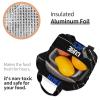 Insulated ALS Awareness Lunch Bag with “Hope Faith Cure” view 3