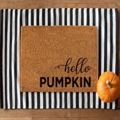 Hello Pumpkin Fall Doormat, 40 x 60 cm or 50 x 80 cm