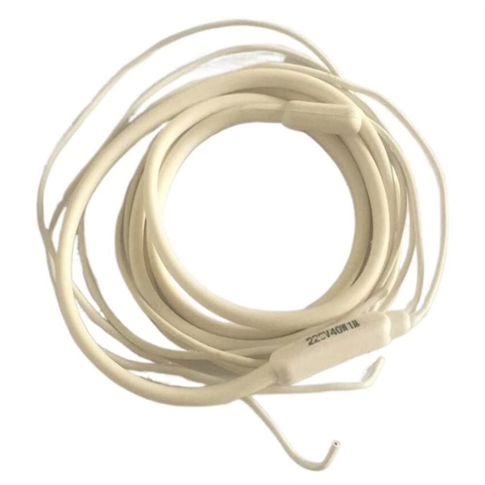 MIBSH Pipe House 220 V Water Drainage De-Icing Wire for Cooling, Home, Cold Storage and Defrost Heating, 0.5–10 m, 20–400 W, 7 x 5 mm (Size: 0.5 m, 20 W)
