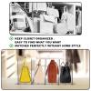 Tefola Adjustable Handbag Organizer for Closets view 4
