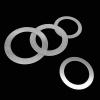 OQOPO Screw Washers, 10/50 Pieces, M2–M40, 304 Stainless Steel, Ultra-Thin view 4