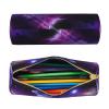 Galaxy Sky Round Leather Pencil Case and Makeup Bag view 2