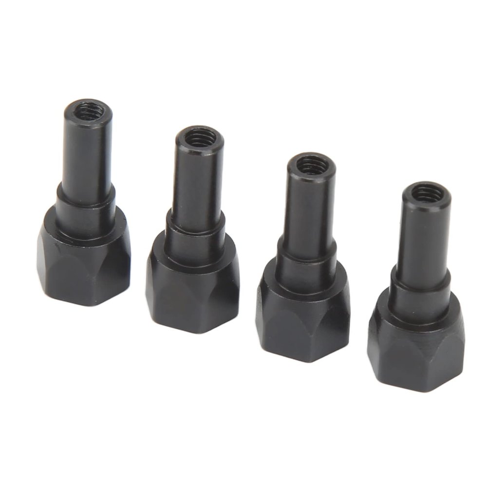 OKJHFD RC Car Upgrade Part, 4-Piece Steel Shock Absorber Spacer Set for ARRMA 6S Series 1/7 RC Cars