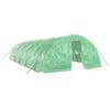 vidaXL Greenhouse with Steel Frame, Green, 50 m², 10 x 5 x 2.3 m view 1