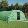 vidaXL Greenhouse with Steel Frame, Green, 50 m², 10 x 5 x 2.3 m view 2