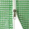 vidaXL Greenhouse with Steel Frame, Green, 50 m², 10 x 5 x 2.3 m view 4