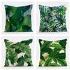 Fooyho 4-Pack 70 x 70 cm Outdoor Pillow Covers, Waterproof Plant Print view 1