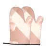 Rose Gold Wallpaper Oven Mitts, Set of 2 view 3