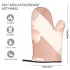 Rose Gold Wallpaper Oven Mitts, Set of 2 view 4