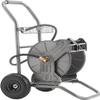 Giraffe Tools Garden Hose Reel Cart with Wheels, Heavy-Duty Metal Hose Reel, 60 m 1/2-Inch Capacity, Mobile Outdoor Hose Cart view 1