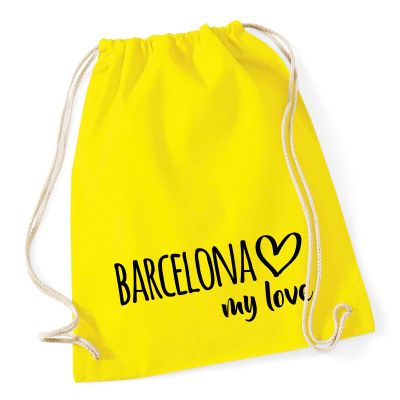 Huuraa Barcelona My Love Drawstring Bag Gift
